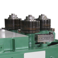 Máquina dobladora de metal industrial de 2 rollos