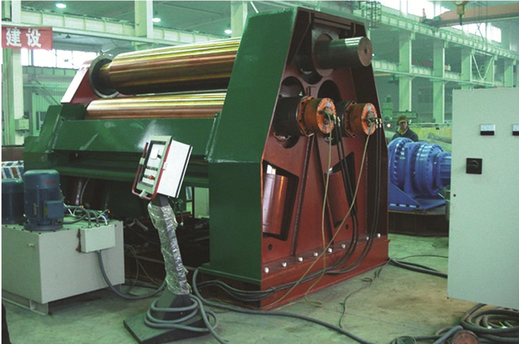 Máquina laminadora de placa de espesor mecánico de 3 rollos
